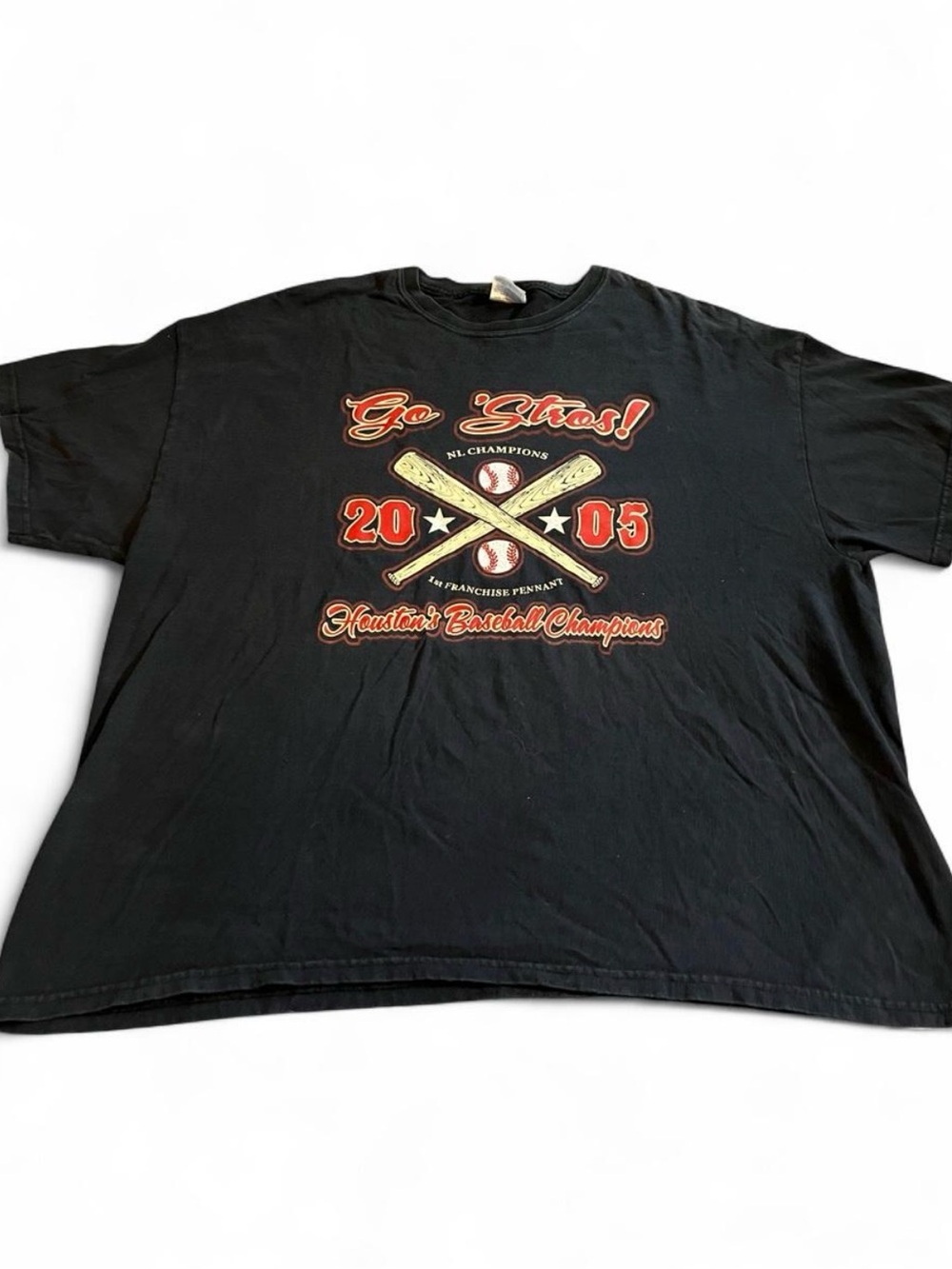Men’s Vintage 2005 Houston Astros MLB Graphic Shirt Size 2XL